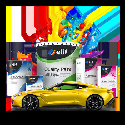 High Performance Automotive Car Paint Solid Pigment Vehicle Spray 2K Auto Refinish Car Paint Advertising Billboard Paint