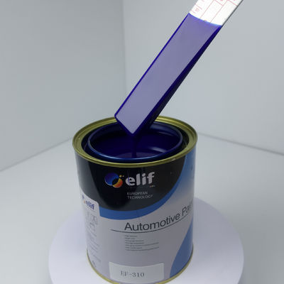 High Gloss Automotive Repair Coating Advertising Billboard Paint Excellent Covering 1K Base Coat Crystal Blue car refinish paint