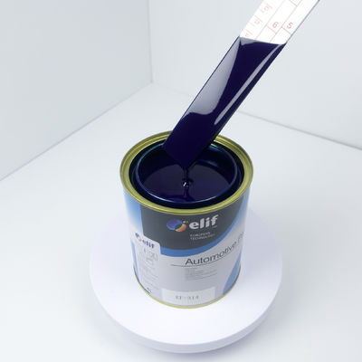 Weather Resistance Advertising Billboard Paint Autobody Repair Cyanine 1K Basecoat Automotive Coating Refinish Auto Car Paint