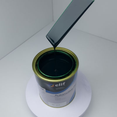 High Quality Car Body Coatings Advertising Billboard Paint 1K Autobase Colors Green Automotive Refinish Paint For Car