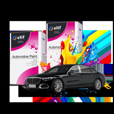 Advertising Billboard Paint Auto Refinish Paint 1K Basecoat Golden Green Automotive Car Auto Refinish Coating Repair Paint