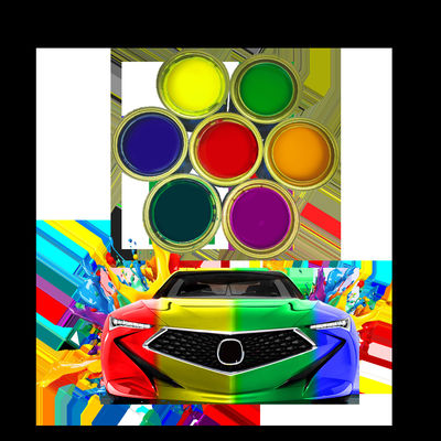 High Glossy Car Painting Refinish 1K Coarse Flash Silver Moderate Coarse Silver Auto Paint Car Paint Advertising Billboard Paint