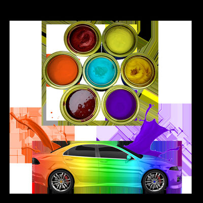 Low Price High Perforcemance High-level Coverage Coating Paints Pure Black for Car Paint Refinishing