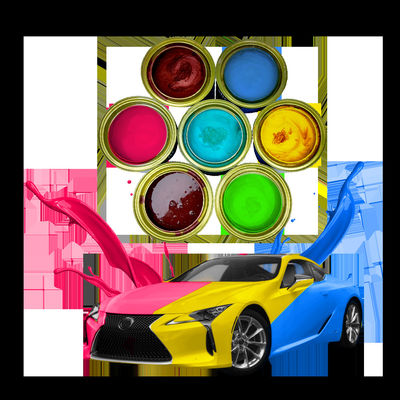 High Performance 2K Extra Black High-Level Coverage Coating Paints Good Price Acrylic Polyurethane for Car Refinishing