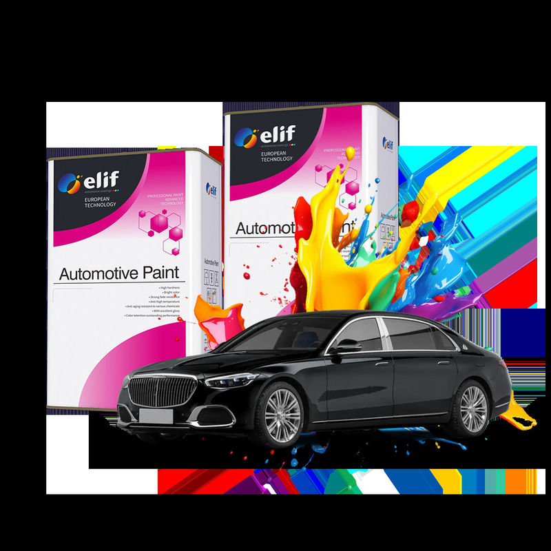 Advertising Billboard Paint Auto Refinish Paint 1K Basecoat Golden Green Automotive Car Auto Refinish Coating Repair Paint