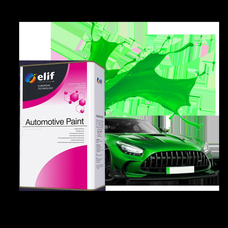 High Glossy Car Painting Refinish 1K Coarse Flash Silver Moderate Coarse Silver Auto Paint Car Paint Advertising Billboard Paint